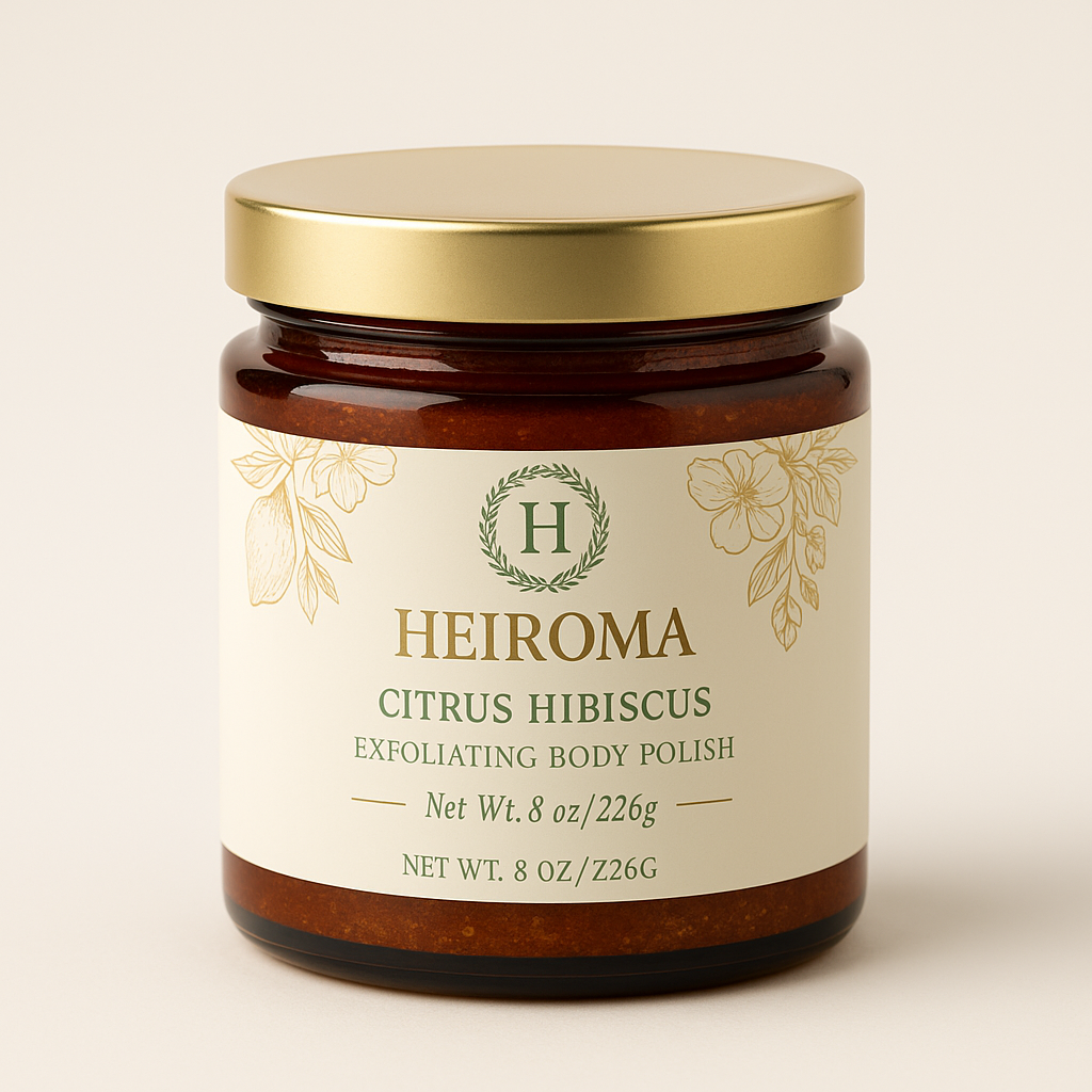 Citrus Hibiscus Exfoliating Body Polish - Premium Health & Beauty from My Store - Just $14.95! Shop now at Heiroma