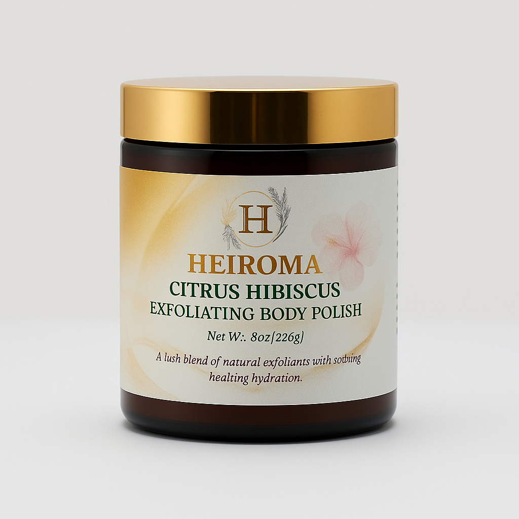 Citrus Hibiscus Exfoliating Body Polish - Premium Health & Beauty from My Store - Just $14.95! Shop now at Heiroma