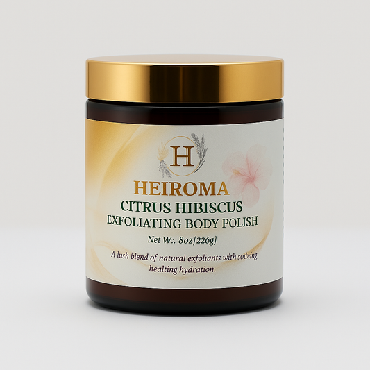 Citrus Hibiscus Exfoliating Body Polish - Premium Health & Beauty from My Store - Just $14.95! Shop now at Heiroma