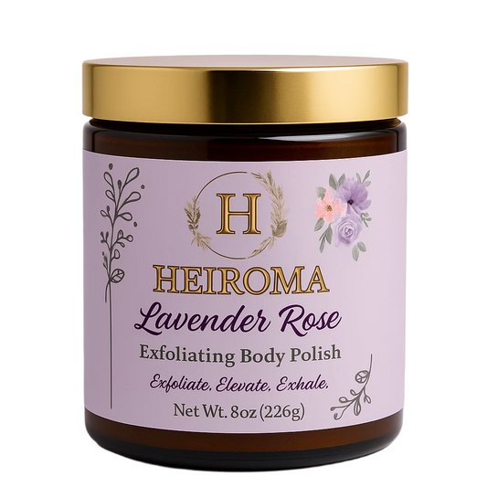Lavender Rose Exfoliating Body Polish - Premium Health & Beauty from Heiroma - Just $14.95! Shop now at Heiroma