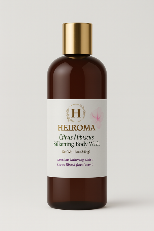 Citrus Hibiscus Silk Body Wash - Premium Health & Beauty from Heiroma - Just $9.95! Shop now at Heiroma