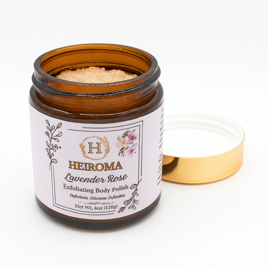 Lavender Rose Exfoliating Body Polish - Premium Health & Beauty from Heiroma - Just $14.95! Shop now at Heiroma
