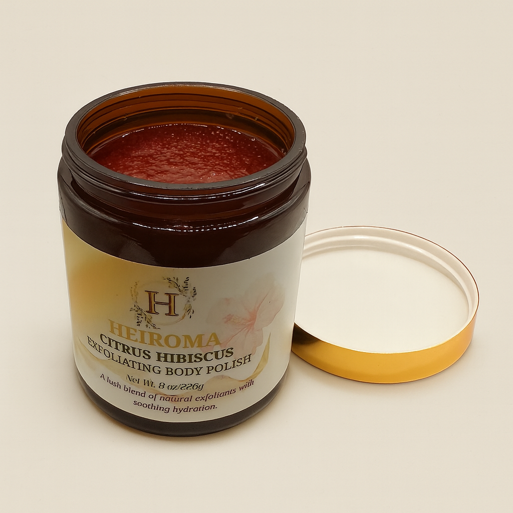 Citrus Hibiscus Exfoliating Body Polish - Premium Health & Beauty from My Store - Just $14.95! Shop now at Heiroma