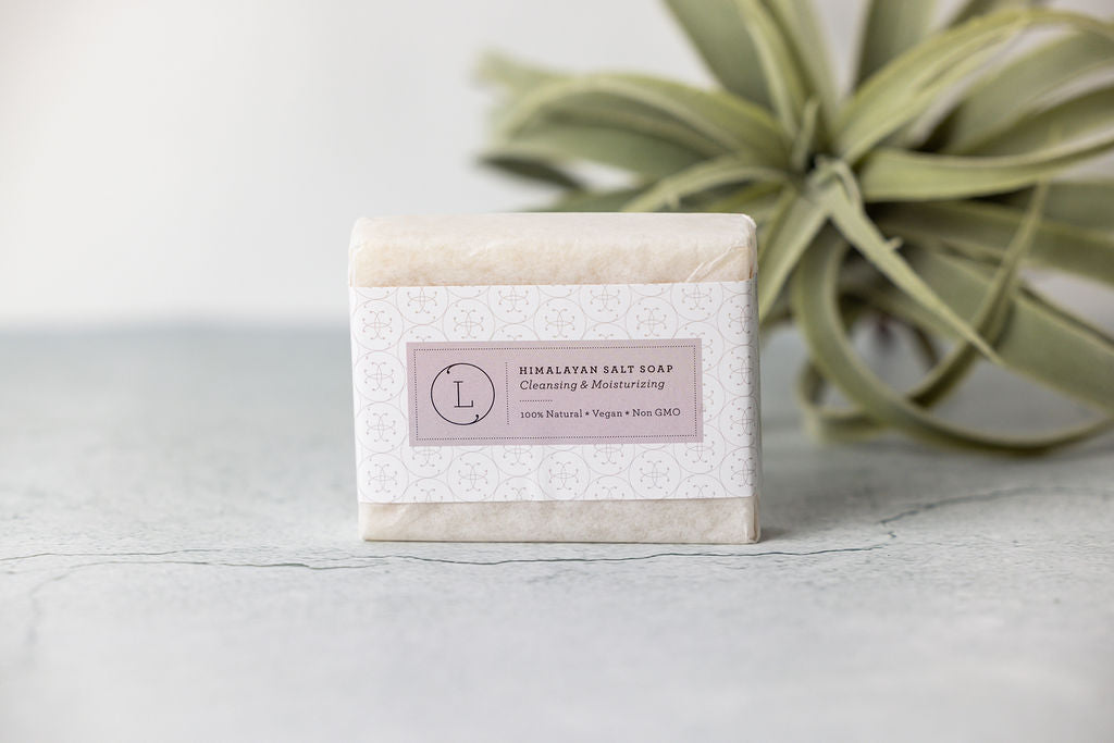 2x Himalayan Salt Soap Bar, Natural Unscented Soap, Vegan Handmade Soap - Premium NATURAL SOAP BAR from Lizush soap - Just $36.46! Shop now at Heiroma