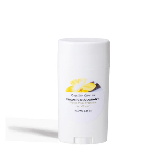 ORGANIC DEODORANT- VANILLA MUSK FRAGRANCE - FOR WOMEN - Premium Deodorant from Onyx Skin Care Line - Just $18.01! Shop now at Heiroma