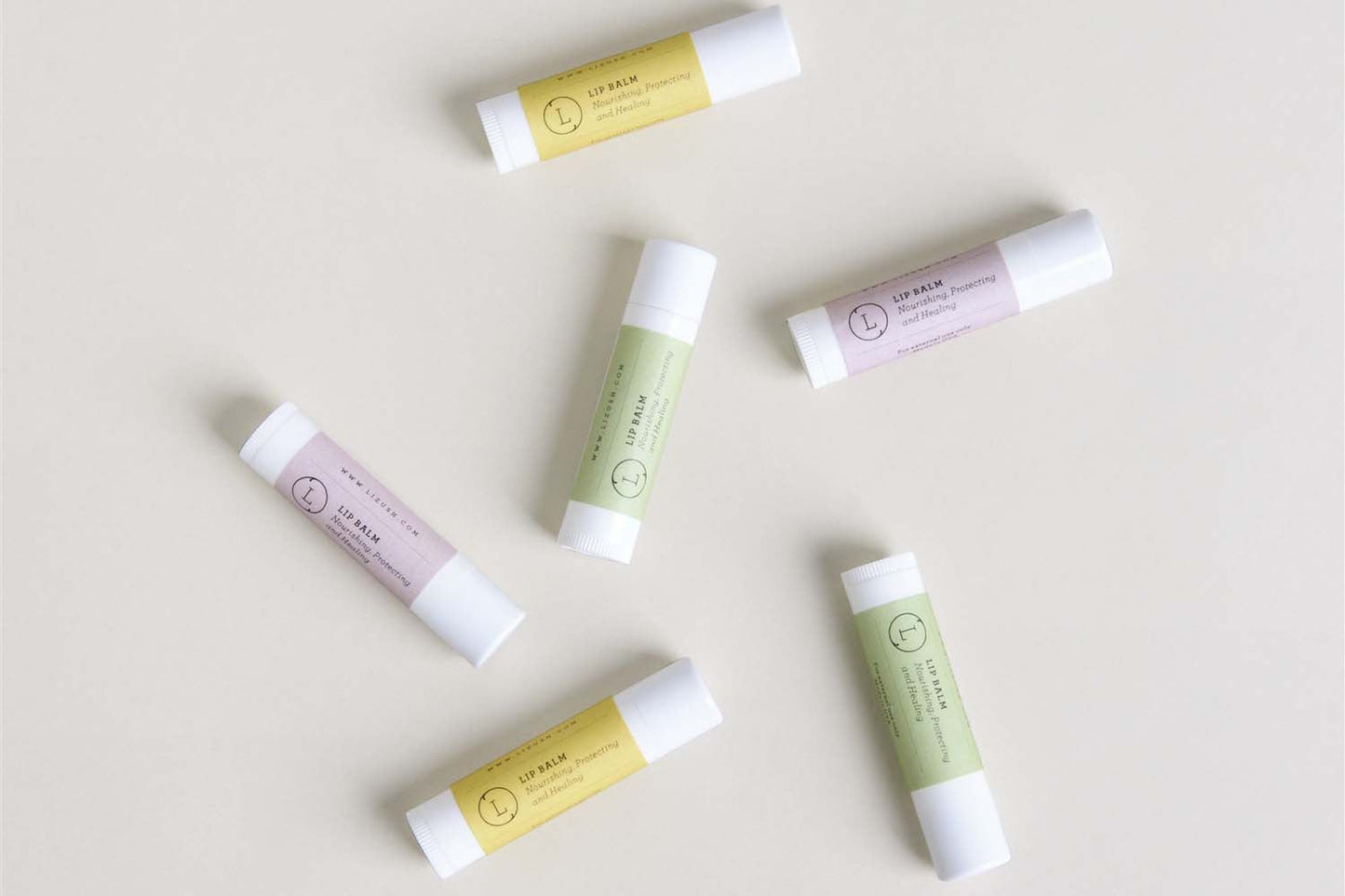 Lip Balm, Set of 3 Natural Unscented Lip Balms - Premium LIP BALMS from Lizush soap - Just $36.46! Shop now at Heiroma